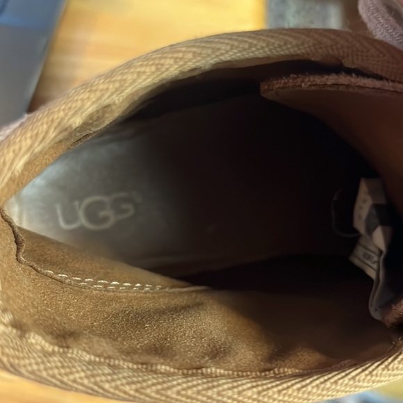 Ugg Kids Classic Neumel II Unlined Chestnut Lace Up Boots - Size 2 - Picture 13 of 13